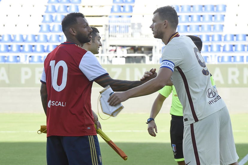 Under e Mkhitaryan la riprendono. Cagliari-Roma finisce 2-2 in rimonta, con Dzeko titolare preview