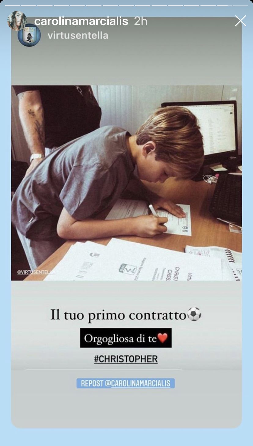 Virtus Entella, riecco Cassano! Ma è il figlio di Fantantonio preview