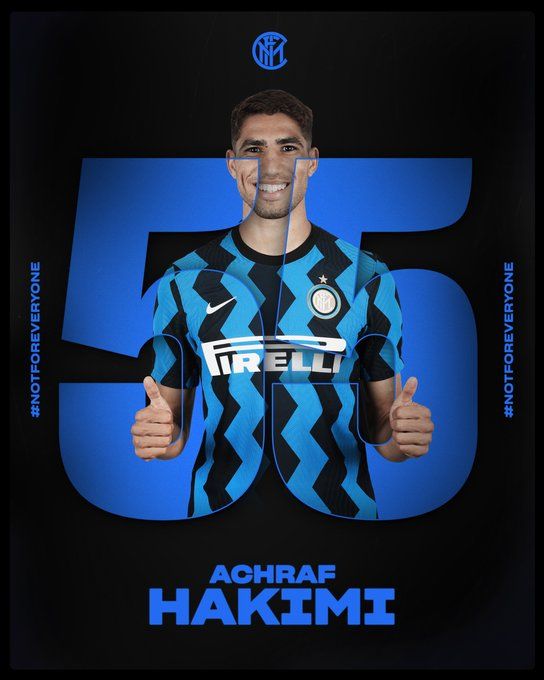 Hakimi ha scelto: indosserà la maglia numero 55 preview