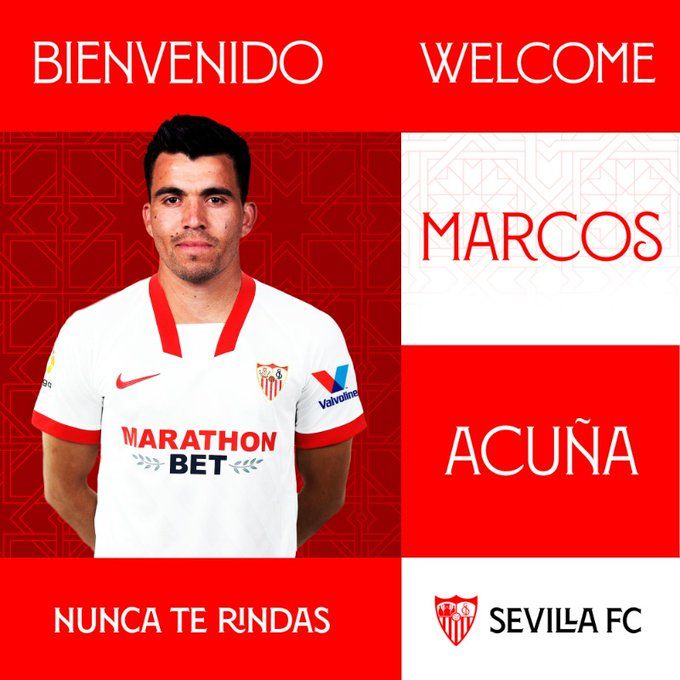 Ufficiale: Marcos Acuna firma con il Siviglia preview
