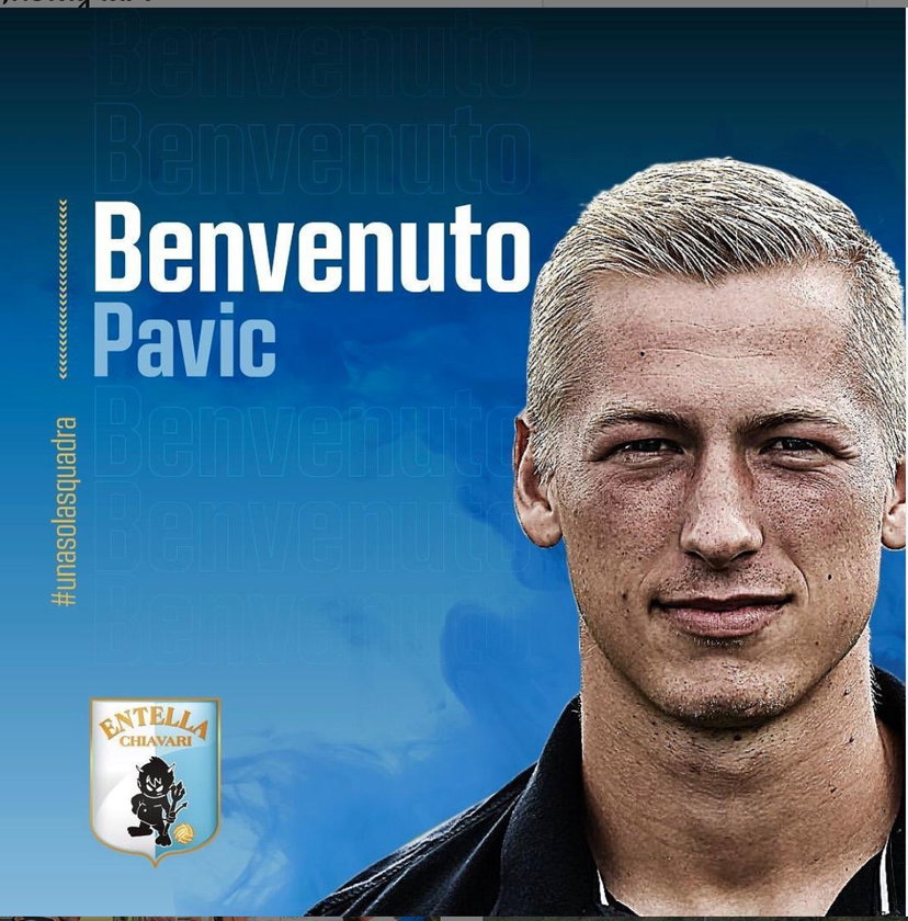 Ufficiale: Virtus Entella, ecco Pavic preview