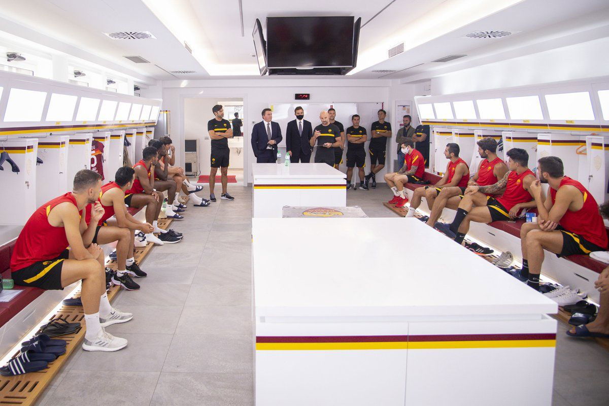 Roma, Dan e Ryan Friedkin negli spogliatoi a Trigoria article-post