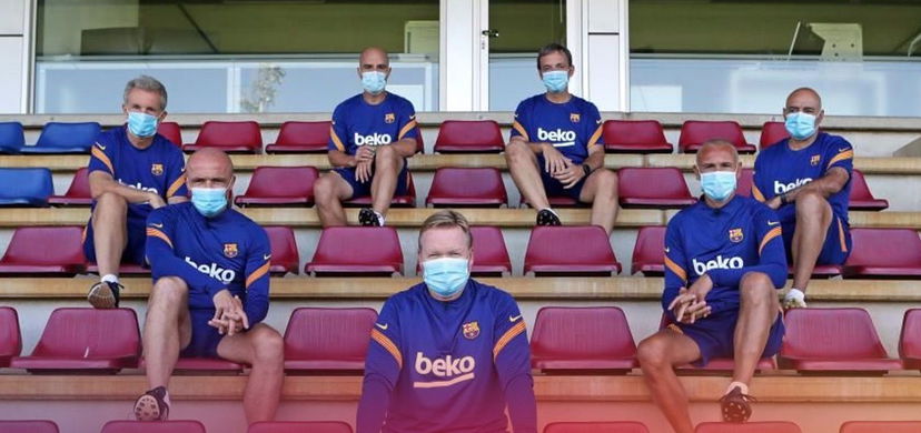 Barcellona, presentato lo staff di Koeman preview
