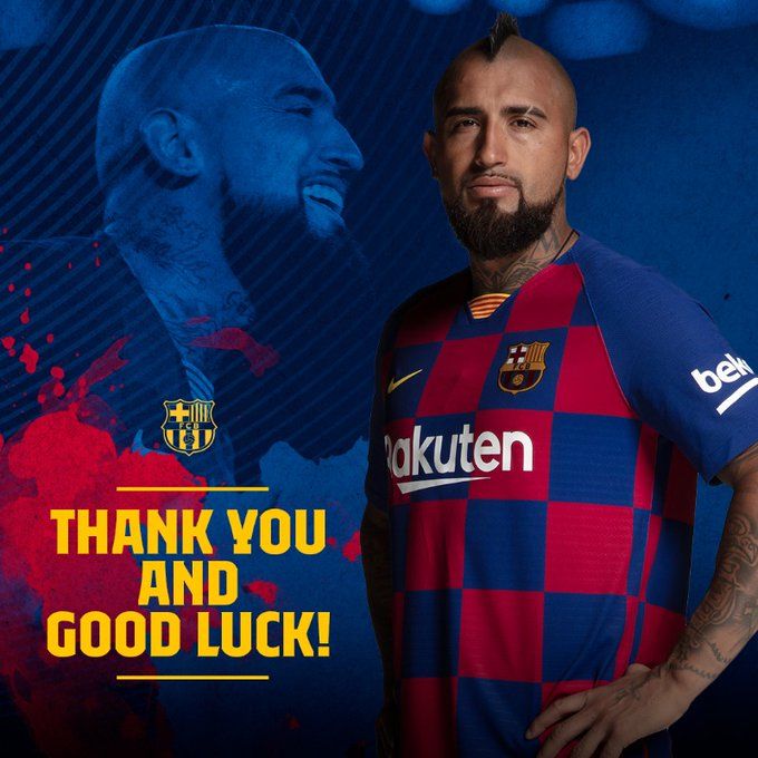Vidal, il saluto del Barcellona: “Grazie e buona fortuna” preview