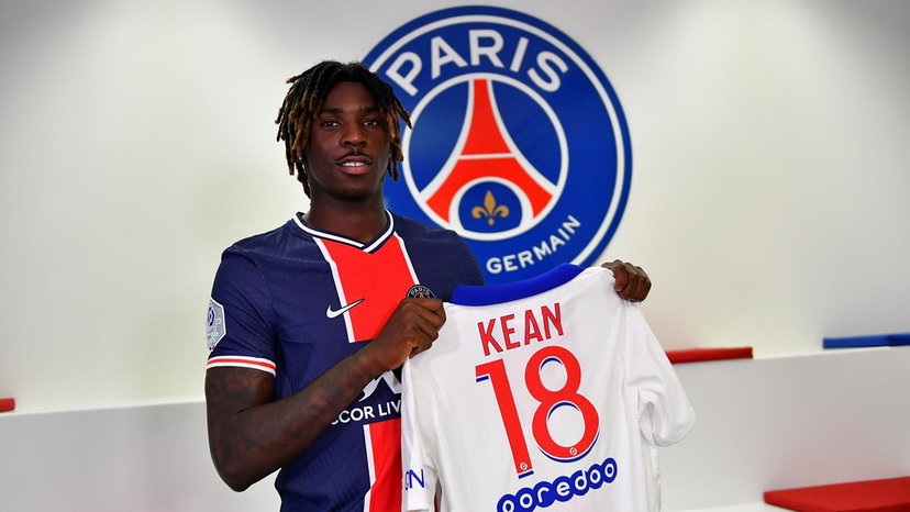 Kean, primo tweet da calciatore del PSG preview
