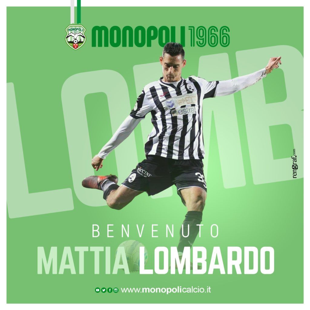 Monopoli, ufficiale l’ingaggio di Lombardo article-post