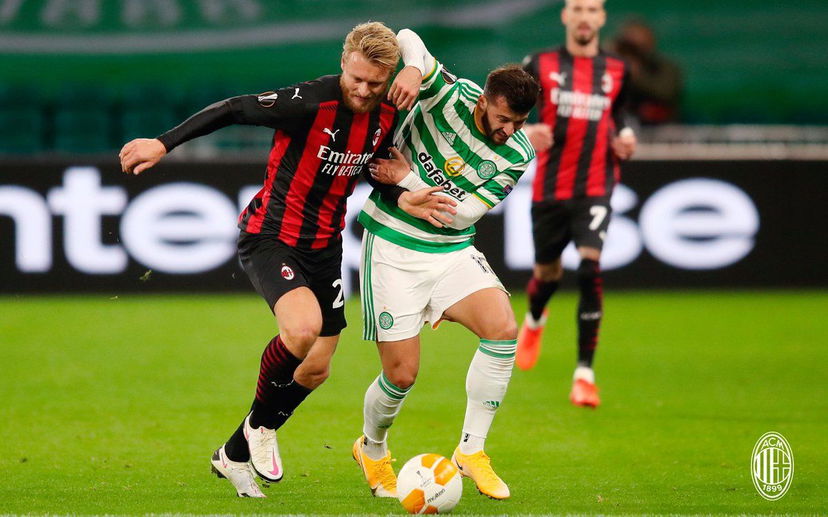 Il Milan stende il Celtic, prima gioia europea per Hauge preview