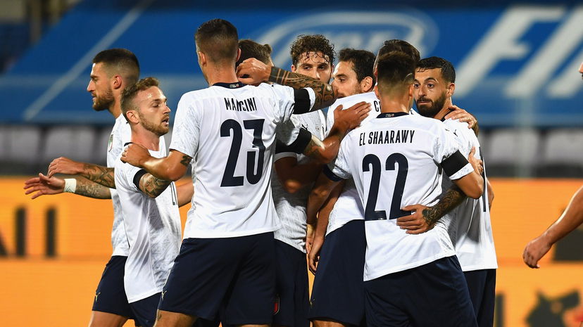 L’Italia gioca a tennis con la Moldavia: 6-0. Apre Cristante, chiude Berardi preview