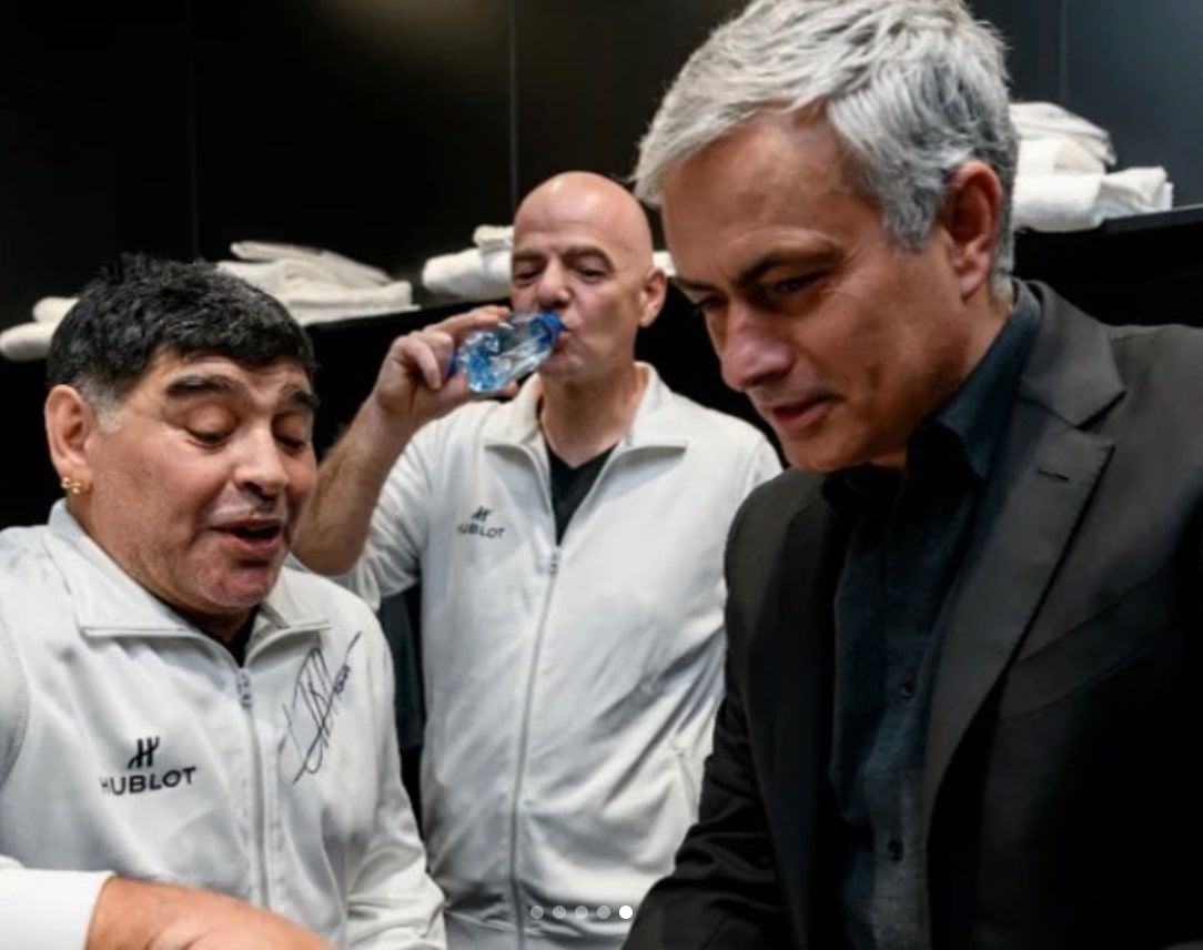 Morte Maradona, Mourinho: “Don Diego, mi manchi” article-post