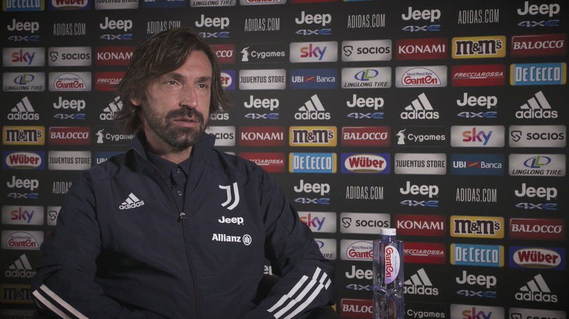 Pirlo: “Esclusione dall’Uefa? Siamo sereni. Agnelli è concentrato per il futuro” preview