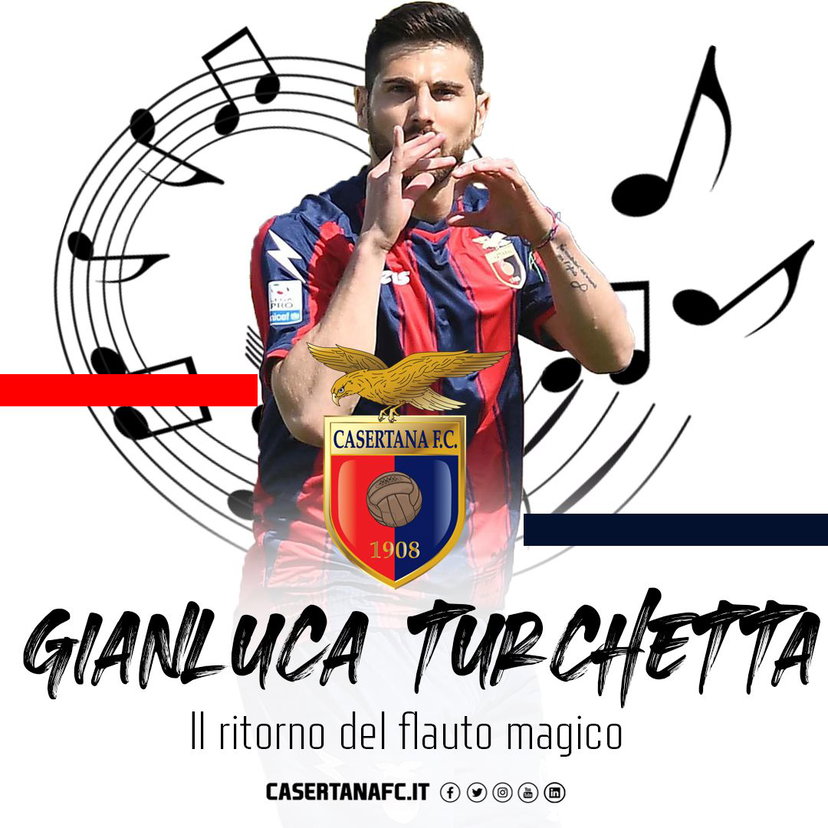 Ufficiale: Gianluca Turchetta torna alla Casertana preview