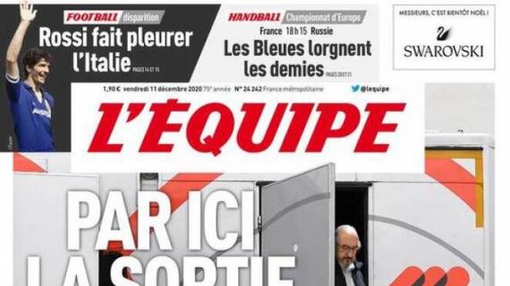 Morte Paolo Rossi, apertura L’Equipe: “Pablito fa piangere l’Italia” preview