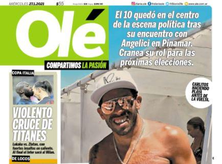 Olé su Ibra e Lukaku: “Violento scontro tra Titani” preview