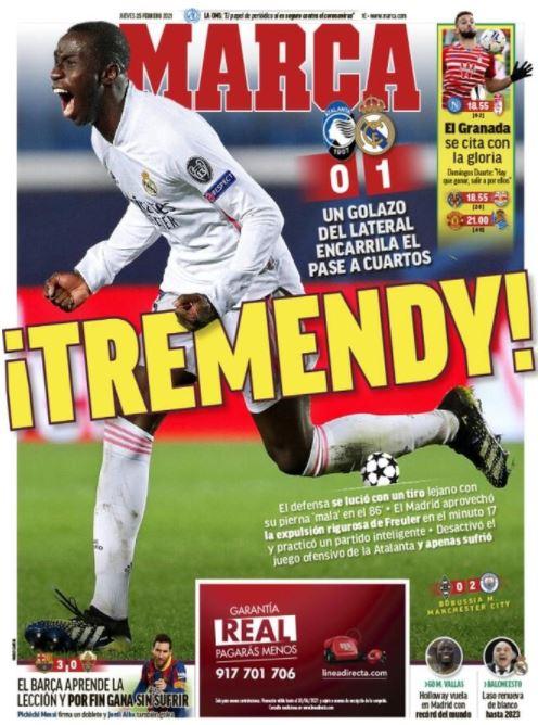 L’apertura di Marca: “Tremendy”. El Mundo Deportivo: “Successo agonizzante contro 10 uomini” preview