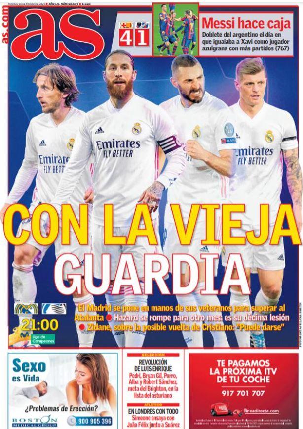 Le aperture dei quotidiani spagnoli: “Real Madrid con la vecchia guardia”; “Messi lancia il Barcellona” preview