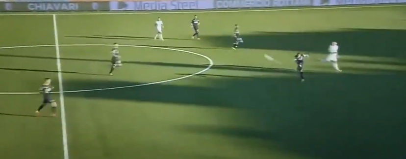 Castagnetti, una parabola incredibile da 70 metri: è un gol pazzesco preview