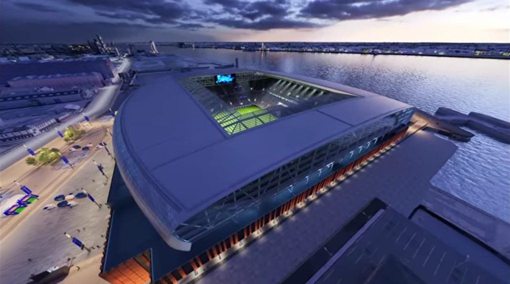 Everton, bandito il colore rosso nel nuovo stadio. E anche il ketchup sarà blu article-post