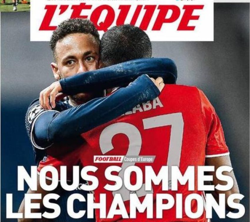 L’Equipe su Psg e Bayern Monaco: “Noi siamo i campioni” article-post