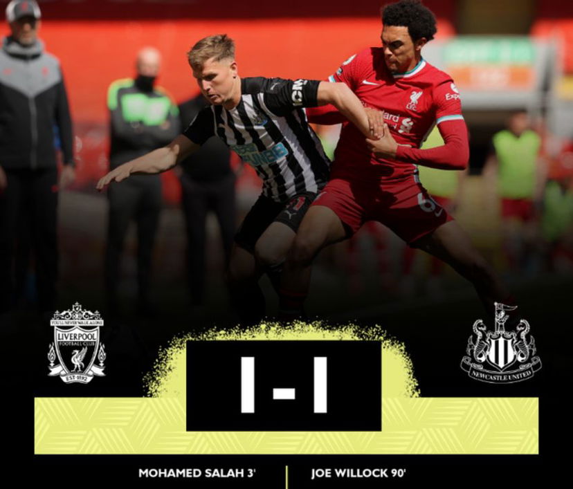 Premier League, il Liverpool non la chiude e il Newcastle lo beffa al 96′: termina 1-1 ad Anfield preview