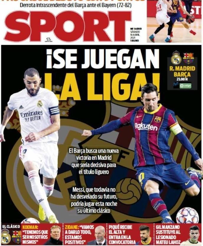 Le aperture spagnole: stasera il Clasico che vale la Liga preview