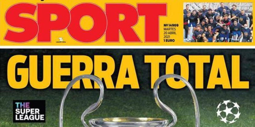 Le aperture spagnole: “Guerra totale” e “Il calcio si spacca” preview