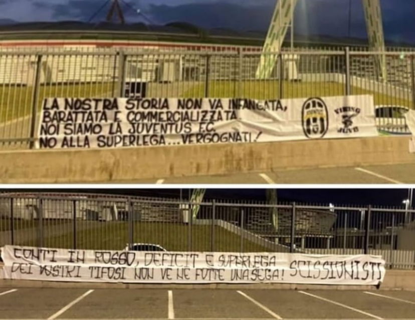 Super Lega, striscioni ultras Juve: “La nostra storia non va infangata e barattata…Vergognati” preview