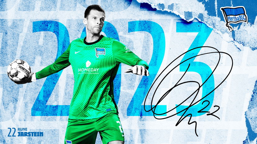 Ufficiale: il portiere Rune Jarstein rinnova fino al 2023 con l’Herta Berlino preview