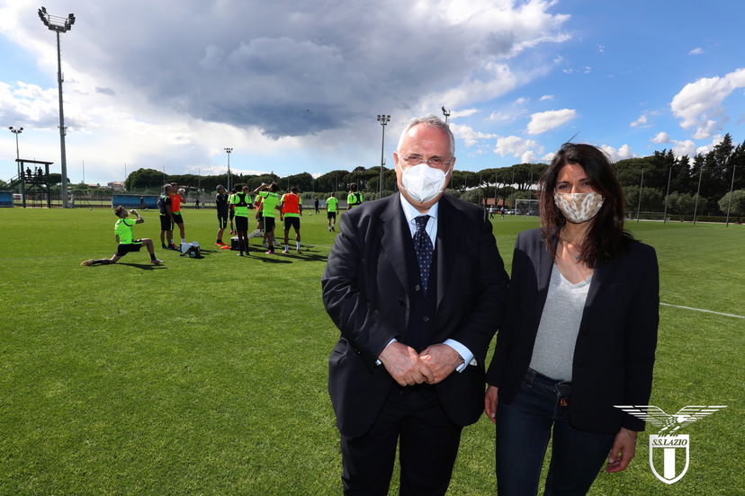 Lazio, incontro tra Lotito ed il Sindaco Raggi a Formello preview