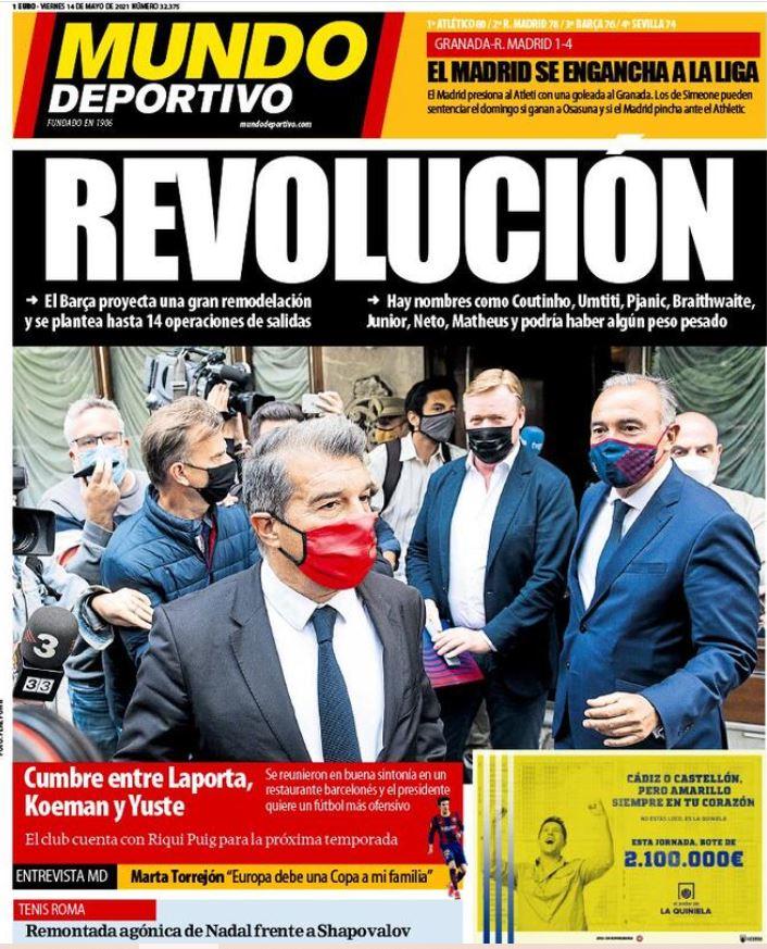 I quotidiani spagnoli sul Barcellona: “Rivoluzione” e “Faccia a faccia”, Koeman in bilico article-post