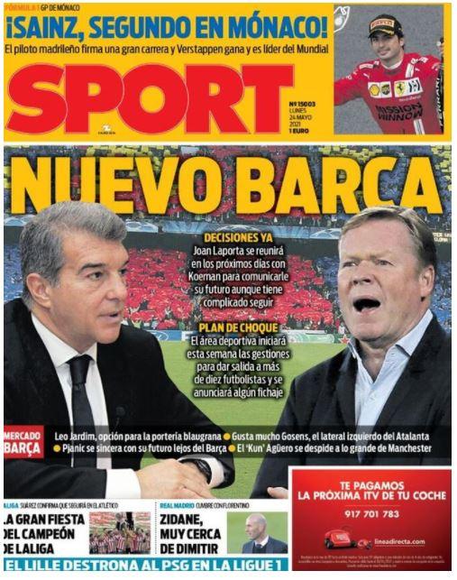 Sport: “Nuovo Barca”, pronta la rivoluzione. Piace molto Gosens preview