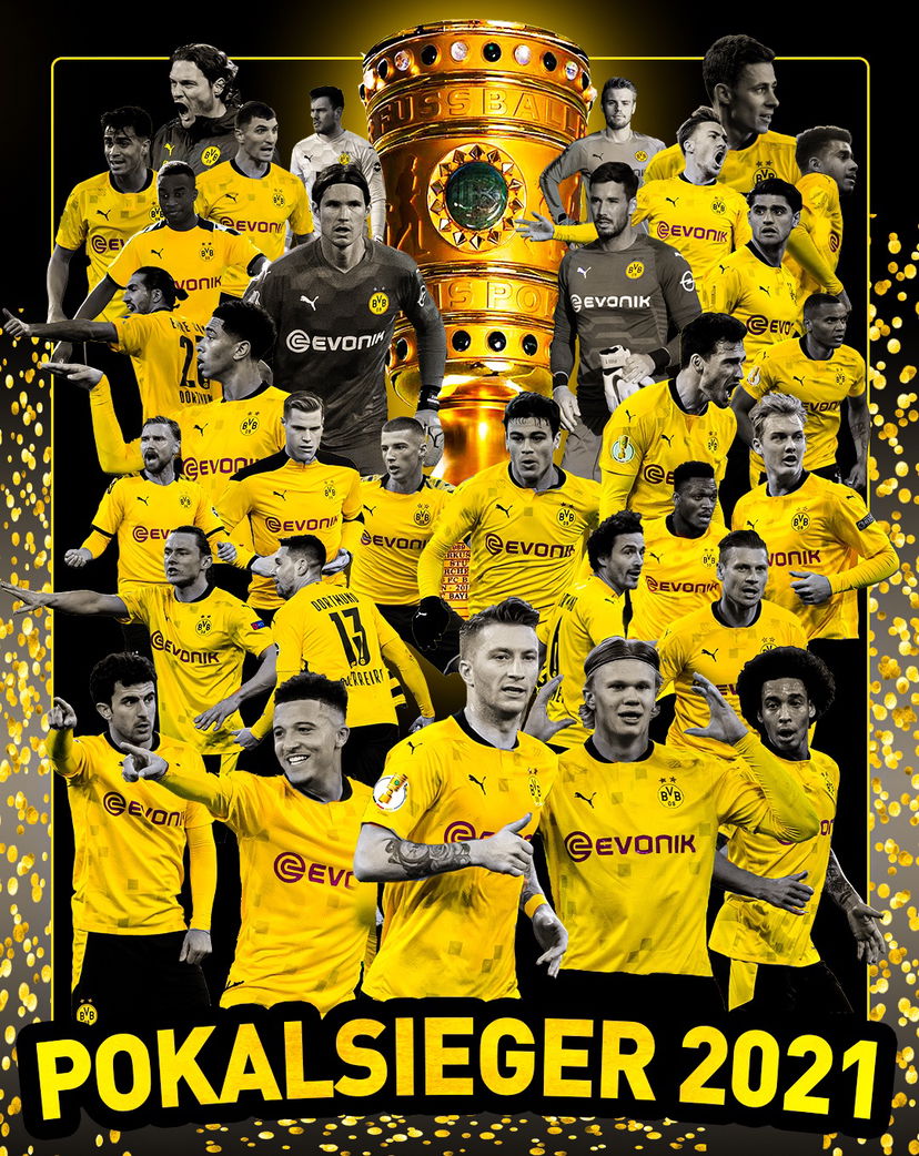 DFB Pokal: il Borussia Dortmund vince la coppa. Schiantato il Lipsia in finale (4-1) con le doppiette di Haaland e Sancho preview