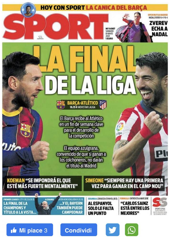 Le aperture spagnole: “La final de la Liga” preview