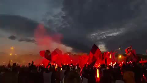 Il Taranto torna in Serie C: la festa dei tifosi. Il video preview
