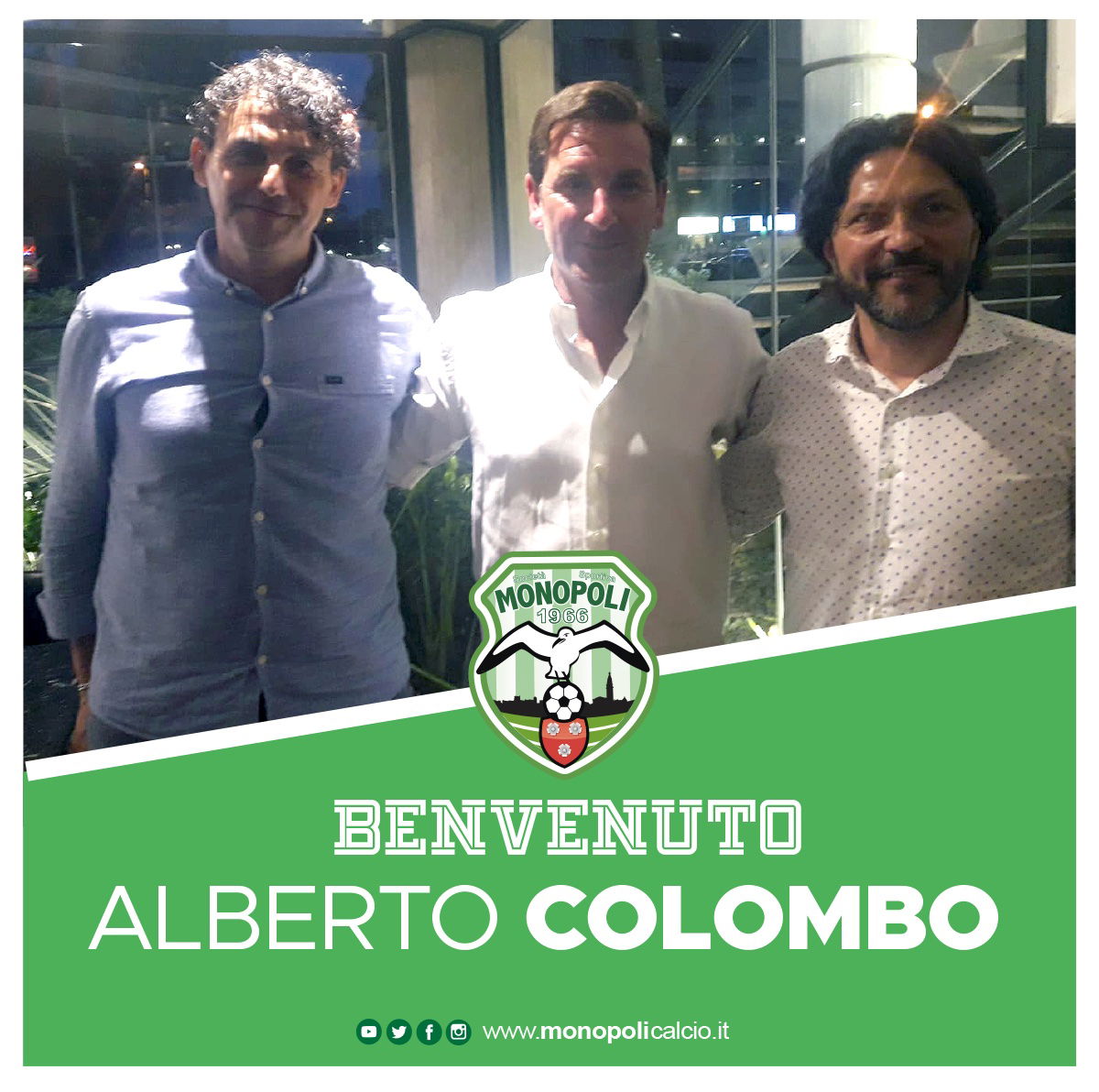 Ufficiale: Colombo nuovo allenatore del Monopoli article-post