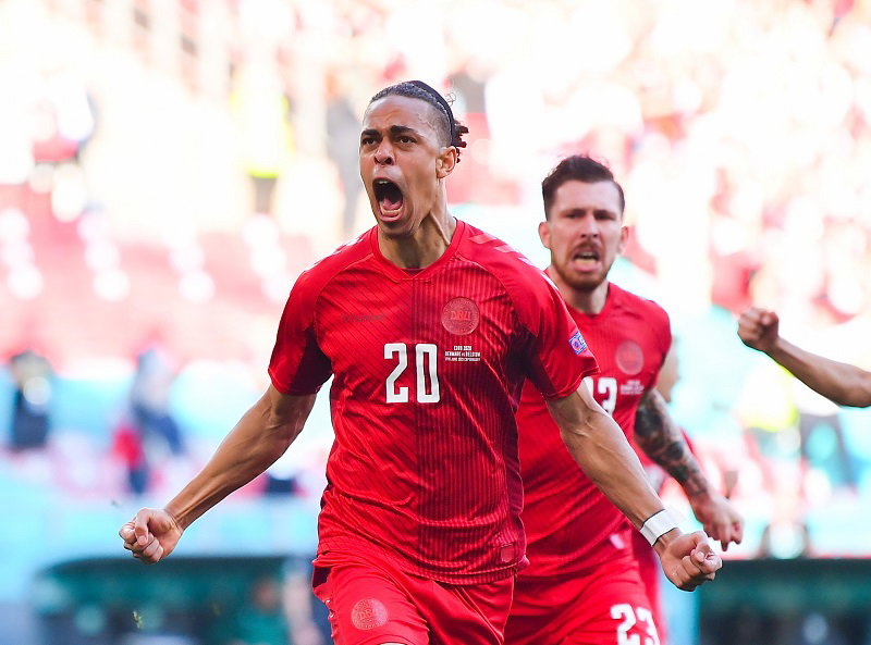 Danimarca, il gol di Poulsen è il secondo più veloce della storia degli Europei preview