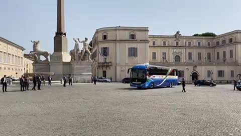 L’arrivo degli Azzurri al Quirinale. Il video preview