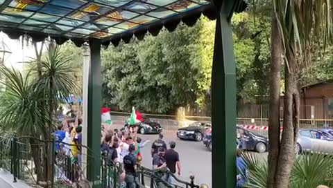 Il ritorno a Roma degli Azzurri, accoglienza trionfale. Il video preview