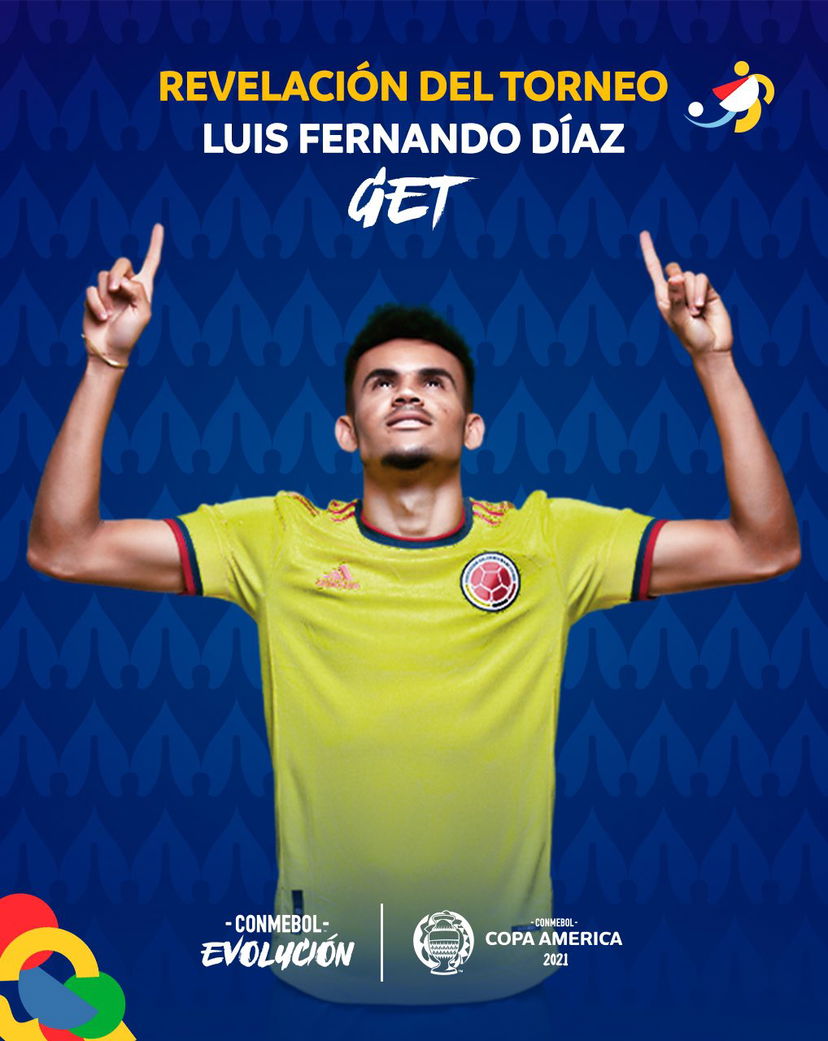 Copa America, è il colombiano Luis Diaz la rivelazione del torneo preview