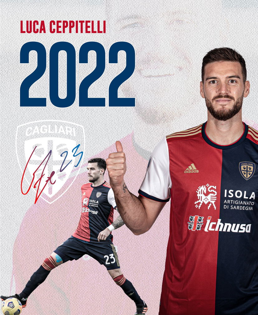 Ufficiale: Ceppitelli e il Cagliari avanti insieme. Contratto fino al 2022 con opzione preview