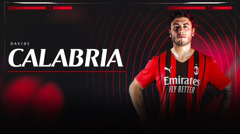 Ufficiale: rinnovo fino al 2025 per Davide Calabria con il Milan preview