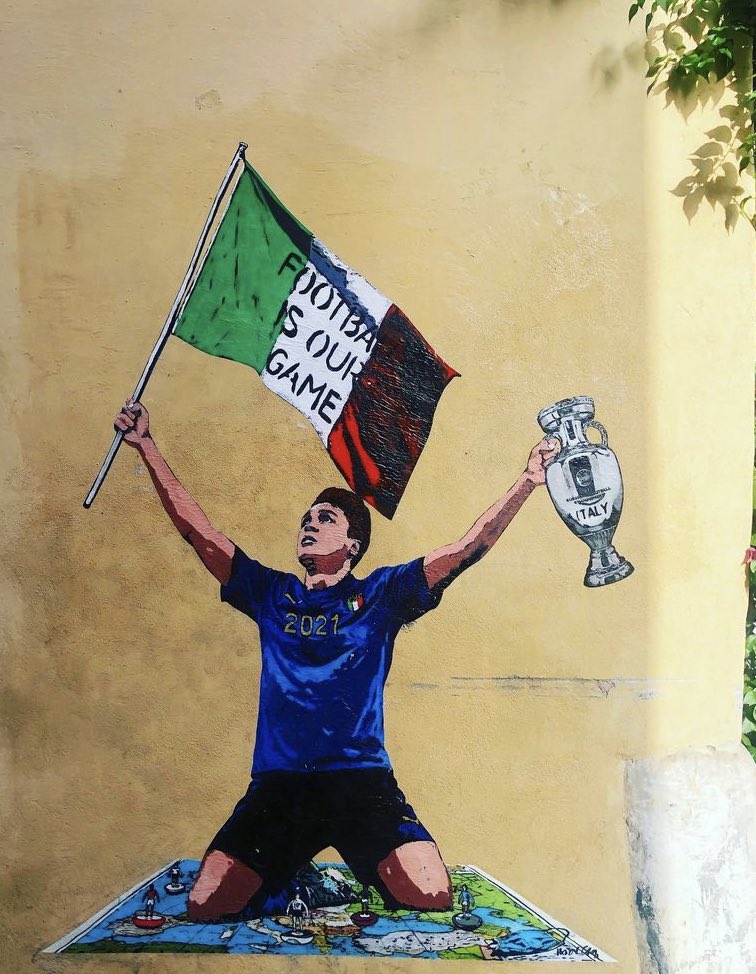 Nuovo murales a Roma, questa volta il protagonista è Chiesa preview