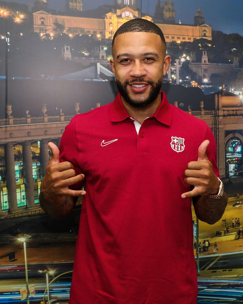 Inizia la nuova avventura di Depay al Barcellona, ecco le prime immagini preview