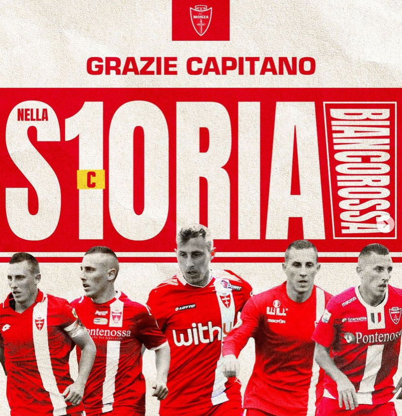 Ufficiale: il capitano Andrea D’Errico e il Monza si separano dopo sei anni preview