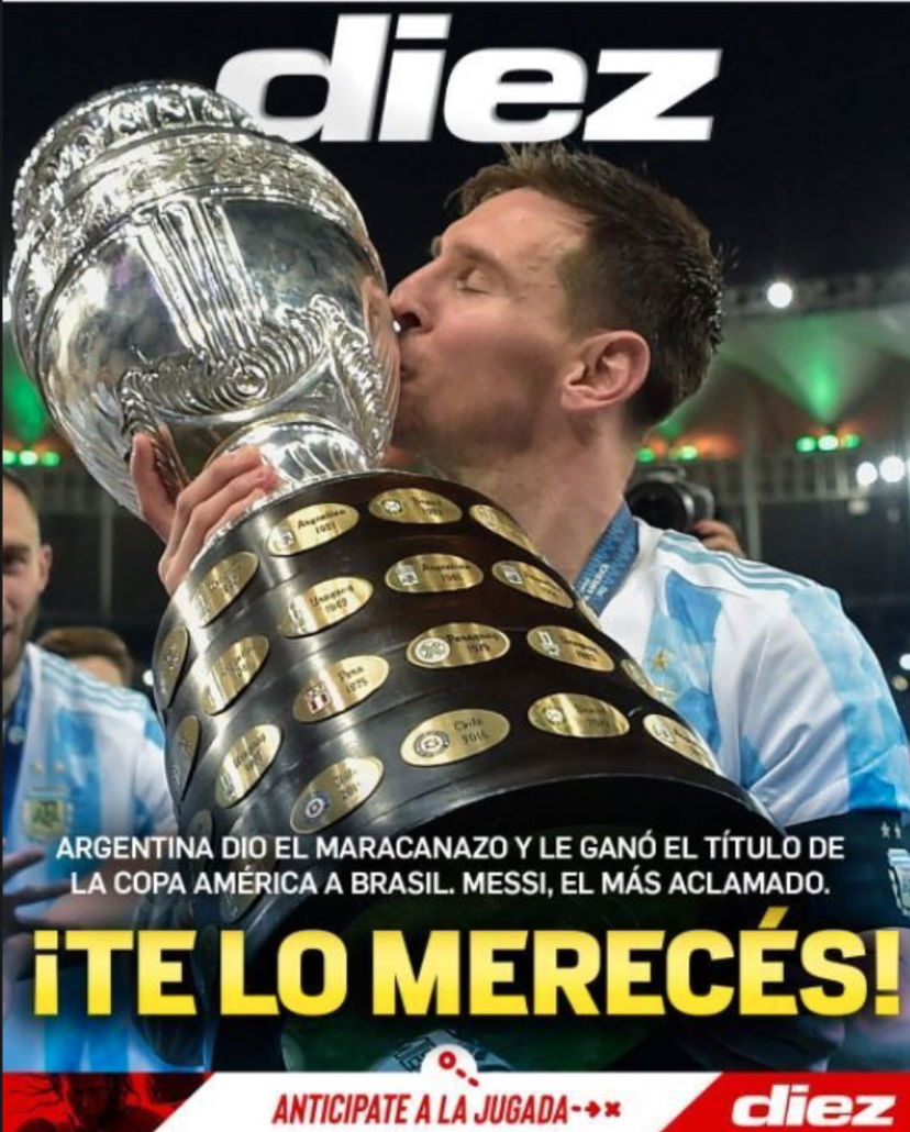 Argentina, l’apertura dei quotidiani sportivi preview
