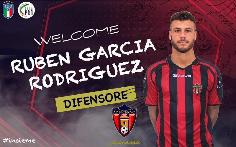 Ufficiale: AZ Picerno, arriva il difensore Ruben Garcia Rodriguez article-post