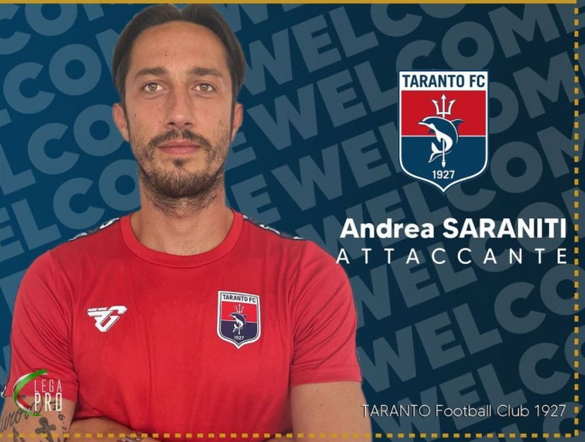 Ora è ufficiale: Saraniti al Taranto preview