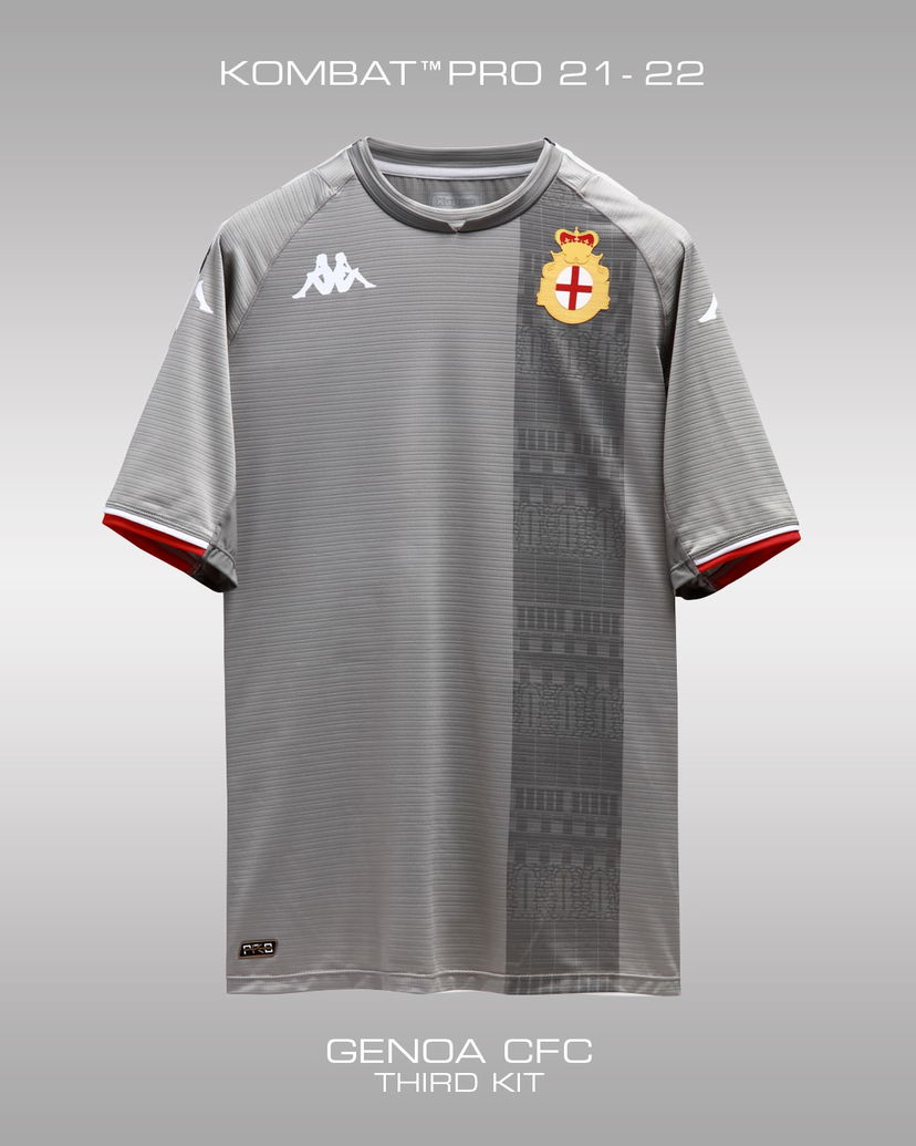 Genoa, presentata la terza maglia: un omaggio alla Lanterna preview