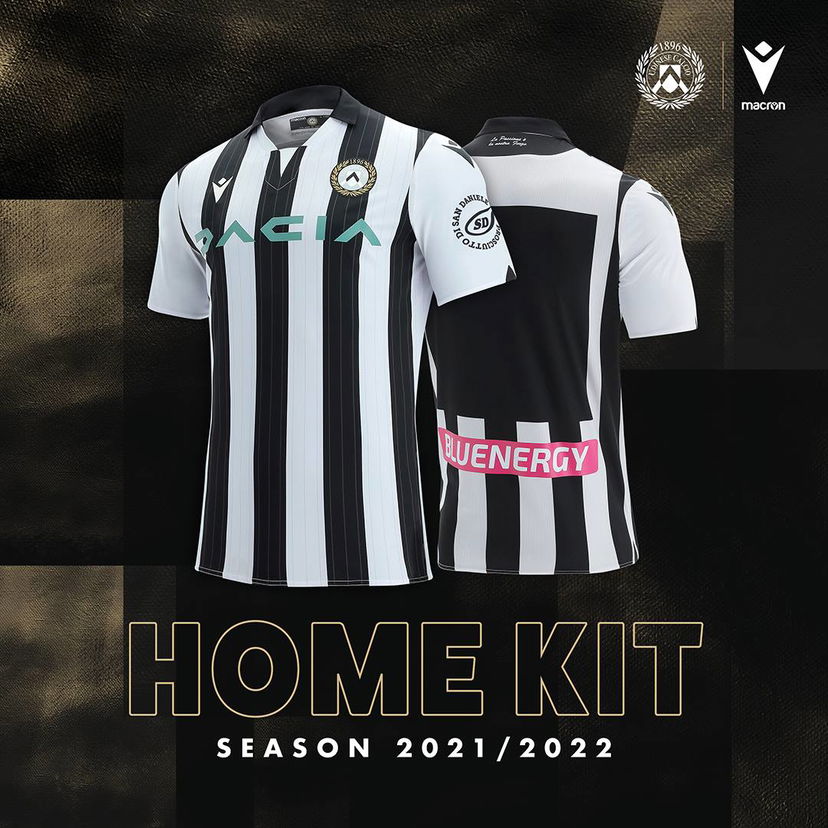 Udinese, presentata la nuova maglia per le gare casalinghe preview