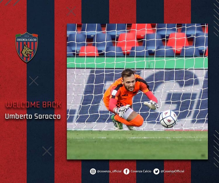 Tutto confermato: Saracco è il nuovo portiere del Cosenza preview