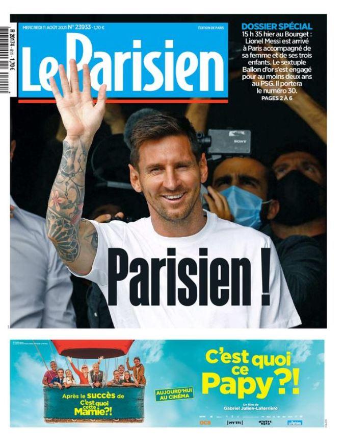 Francia, l’apertura de Le Parisien preview